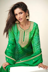 Premium Real Chinon Silk Sharara LXSR0080